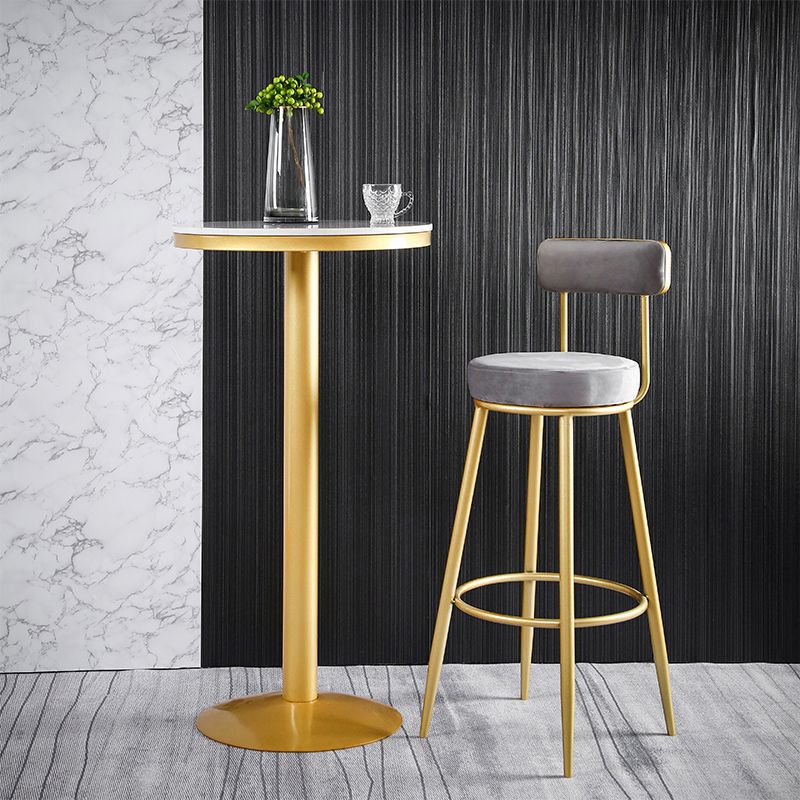 Glam 1/2/3 stuks Round Bar Table Set vaste tabel Teller ingesteld voor eetkamer