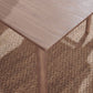 Rectangle Ash Wood Table in Nature/Walnut Modern Dining Table with 4 Legs for Restaurant Clearhalo ' dining_table' 'Dining Tables & Seating' 'Dining Tables' 'furn' 'furn_dining_table' 'Furniture' 'furniture_dining_table' 'Kitchen & Dining Furniture' 'kitchen&dining_furn' 'kitchen' 'kitchen_dining_table' 1200x1200_27691f42-3770-4413-b9e0-6a11f17e1919