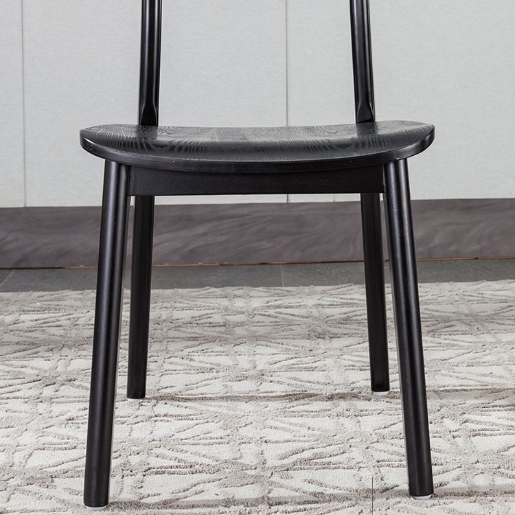 Wood Industrial Style Dining Chair Indoor-Outdoor Open Back Dining Side Chair Clearhalo ' kitchen&dining_furn' 'Dining Chairs' 'Dining Tables & Seating' 'dining_chair' 'furn' 'furn_dining_chair' 'Furniture' 'furniture_dining_chair' 'Kitchen & Dining Furniture' 'kitchen' 1200x1200_276ac7c8-346b-4a52-9937-8e288c00c4c9