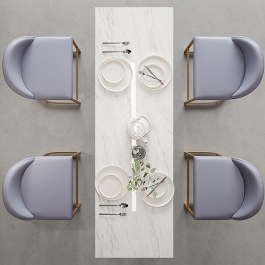 1/3/5 Pieces Counter Height Pub Set, Contemporary and Rectangular