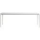Modern Style Sintered Stone Table 4 Legs Base Rectangle Table for Home Clearhalo ' dining_table' 'Dining Tables & Seating' 'Dining Tables' 'Furniture' 'furniture_dining_table' 'Kitchen & Dining Furniture' 'kitchen&dining_furn' 'kitchen' 'kitchen_dining_table' 1200x1200_276f455e-7f1f-4656-ad75-feed7bb1efbe