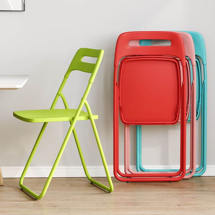 Modern Indoor-Outdoor Chair Metal Home Folding Open Back Dining Side Chair Clearhalo ' kitchen&dining_furn' 'Dining Chairs' 'Dining Tables & Seating' 'dining_chair' 'furn' 'furn_dining_chair' 'Furniture' 'furniture_dining_chair' 'Kitchen & Dining Furniture' 'kitchen' 1200x1200_27763e8d-1a62-4d4f-83bd-90b251bb1b9a