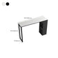 Pedestal Sintered Stone Bar Table Modern Dining Table with Storage Shelves Clearhalo 'Bar Furniture' 'Bar Tables' 'bar_tables' 'furn' 'furn_bar_tables' 'Furniture' 'Kitchen & Dining Furniture' 1200x1200_2777b993-3dcd-4722-a60b-ace8460ba30a