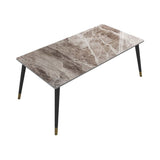 Glam 1/2/5/7 Pieces Dining Set Rectangle Dining Room Set with 4 Legs Clearhalo 'Dining Room Sets' 'Dining Tables & Seating' 'dining_room_set' 'furn' 'furn_dining_room_set' 'Furniture' 'furniture_dining_room_set' 'Kitchen & Dining Furniture' 'kitchen&dining_furn' 'kitchen' 1200x1200_277c9806-4c75-4b8e-a8a5-711d451f2c5f