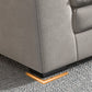 Glam Cushioned Chaise Lounge Recessed Arms Chaise with Three Pillows for Bedroom Clearhalo 'Chairs & Seating' 'Chaise Lounge' 'chaise_lounge' 'furn' 'furn_chaise_lounge' 'Furniture' 'Living Room Furniture' 1200x1200_277d3eba-448b-481d-be4b-06a085a3f31e