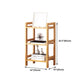 Etagere Bücherregal Bamboo Open Back Regal Bücherregal für den Studienraum