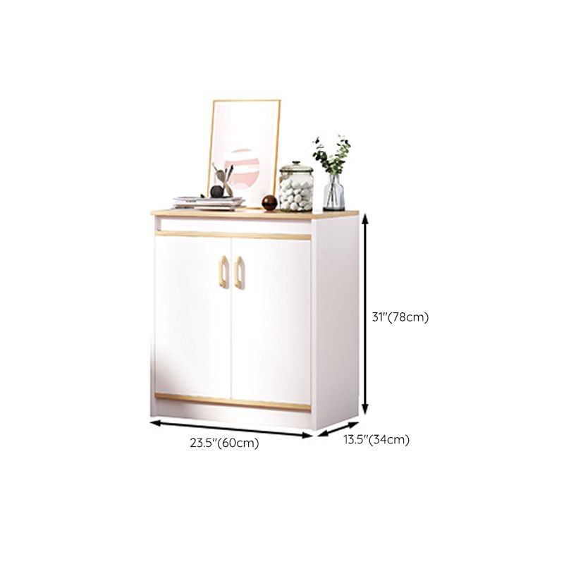 Moderne opbergkist van 13,26 inch breed, vervaardigd uit hout