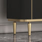 Glam -sideboardkast marmeren sideboard tafel met benen voor keuken