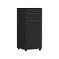 Contemporary File Cabinets Metal Frame Mobile Filing Cabinet with Key Lock