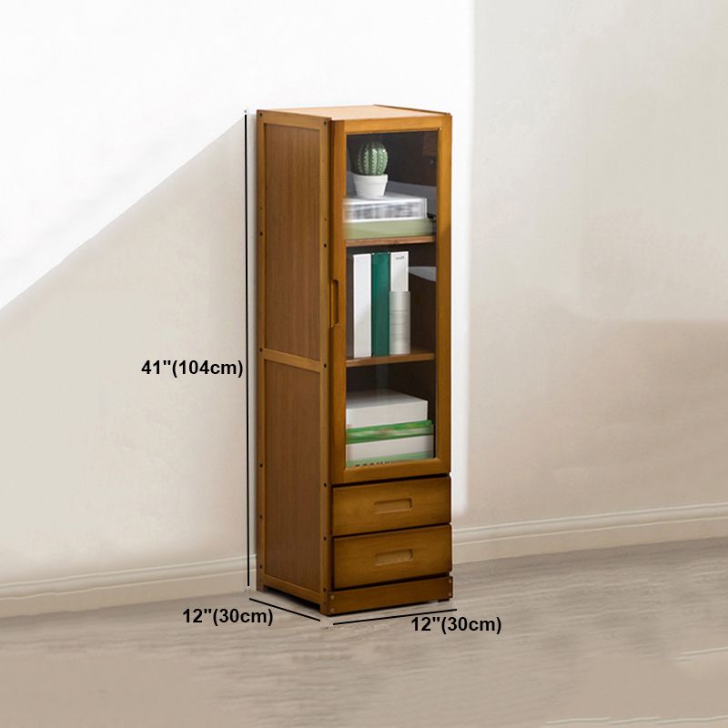 Modern Standard Bookcase Closed Back Bookcase with Drawer Storage Clearhalo 'Bookcases' 'furn' 'furn_bookcases' 'Furniture' 'furniture_bookcases' 'kitchen' 'kitchen_bookcases' 'Living Room Furniture' 'Office Furniture' 1200x1200_278a89a5-5217-40ec-abb7-73b2e40d7c9d