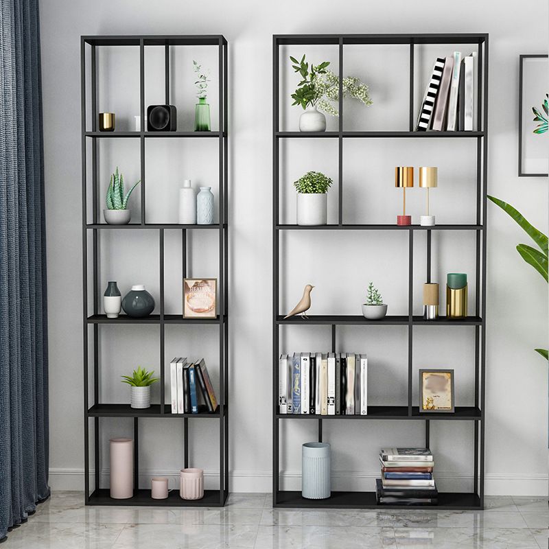 Open Back Bookshelf Glam Style Bookshelf for Study Room and Home Office Clearhalo 'Bookcases' 'furn' 'furn_bookcases' 'Furniture' 'furniture_bookcases' 'kitchen' 'kitchen_bookcases' 'Living Room Furniture' 'Office Furniture' 1200x1200_278bc4d5-475b-4072-9194-5a815dc24296