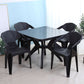 Modern Outdoor Dining Arm Chairs Plastic Side Back Patio Dining Armchairs Clearhalo ' kitchen&dining_furn' 'Dining Chairs' 'Dining Tables & Seating' 'dining_chair' 'furn' 'furn_dining_chair' 'Furniture' 'furniture_dining_chair' 'Kitchen & Dining Furniture' 'kitchen' 1200x1200_278c3a3d-0630-4ffd-a5fe-7faeee4876dc