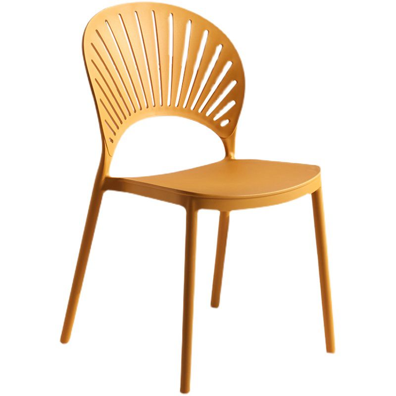 Modern Plastic Windsor Back Side Chair 33"H Dining Chair for Restaurant Clearhalo ' kitchen&dining_furn' 'Dining Chairs' 'Dining Tables & Seating' 'dining_chair' 'furn' 'furn_dining_chair' 'Furniture' 'furniture_dining_chair' 'Kitchen & Dining Furniture' 'kitchen' 1200x1200_278cc154-7c6d-4b43-af2b-1de6989eeaad