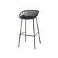 Nordic Backrest Counter Stool with Metal Base Plastic Armless Cafe Bar Chair with 4 Legs Clearhalo 'Bar Furniture' 'Bar Stools' 'bar_stools' 'furn' 'furn_bar_stools' 'Furniture' 'Kitchen & Dining Furniture' 1200x1200_278d135e-a8bd-418f-807a-7f1a7cf91ad9