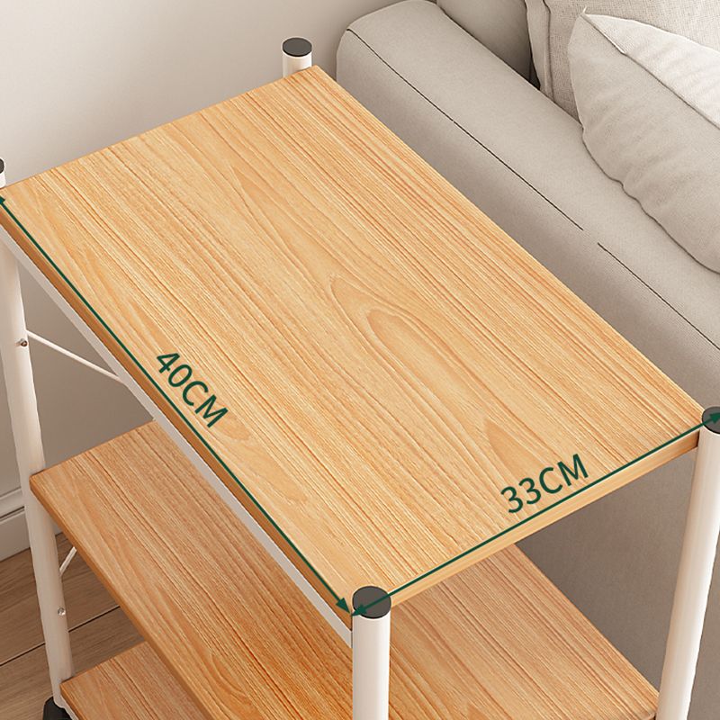 Wood Coffee Table Modern 1 Cocktail Table with Storage Shelf Clearhalo 'Coffee & Accent Tables' 'Coffee Tables' 'coffee_tables' 'furn' 'furn_coffee_tables' 'Furniture' 'Living Room Furniture' 1200x1200_27911416-3e6c-4a3a-a0d4-74e5a2def54c