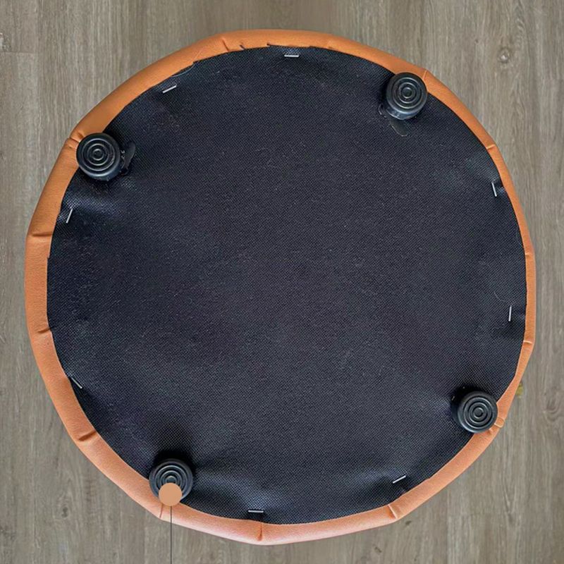 Orange Contemporary Pouf Water Resistant Pouf for Home Decoration Clearhalo 'furn' 'furn_ottomans_poufs' 'Furniture' 'Living Room Furniture' 'Ottomans & Poufs' 'ottomans_poufs' 1200x1200_27933a79-7e52-47c3-a4bc-9f15f0acab6b