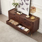 Mid-Century Modern Brown Accent Chest with 6 Soft Close Drawers Clearhalo 'Cabinets & Chests' 'cabinets_chests' 'furn' 'furn_cabinets_chests' 'Furniture' 'Living Room Furniture' 1200x1200_2797f1b5-8b16-4404-8fb5-b0ad1e10fdf1