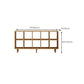 Modern Style Open Back Bookshelf Wooden Shelf Bookcase in Brown Clearhalo 'Bookcases' 'furn' 'furn_bookcases' 'Furniture' 'Office Furniture' 1200x1200_27987dc6-6767-43fd-b5af-57499b997841