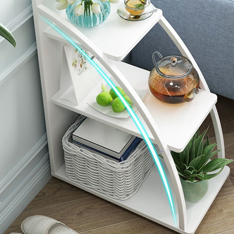 Modern Wood End Table with Storage and no drawer for Living Room Clearhalo 'Coffee & Accent Tables' 'End & Side Tables' 'end_side_table' 'end_side_tables' 'furn' 'furn_end_side_tables' 'Furniture' 'furniture_end_side_table' 'Living Room Furniture' 1200x1200_27992089-cc22-44db-80cf-7518165102fc