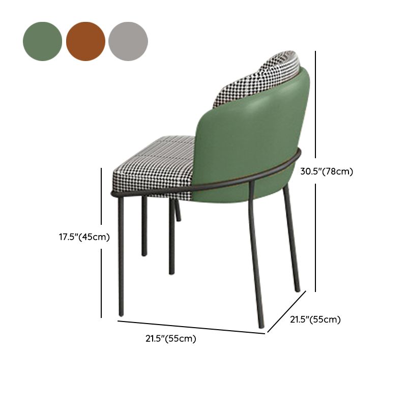 Glam Faux Marmor Dinette Set für Zuhause 1/4 Stücke glänzender weißer Esstisch Set