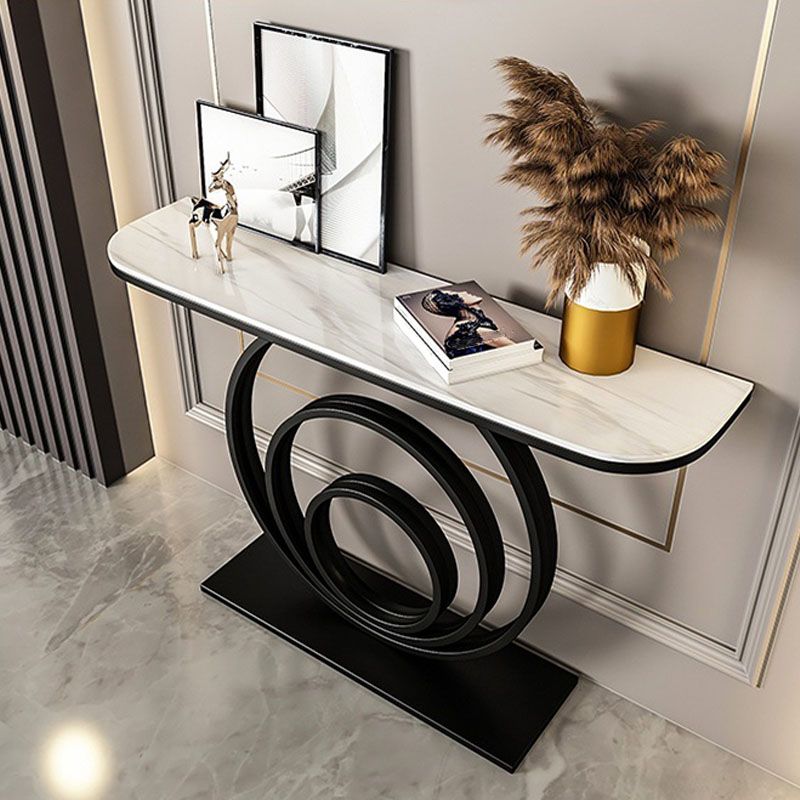 Tavolino di divano console di ferro moderno per la sala per la sala per la sala