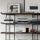 Wooden Standard Bookcase Industrial Open Back Bookshelf with Shelves Clearhalo 'Bookcases' 'furn' 'furn_bookcases' 'Furniture' 'Office Furniture' 1200x1200_279d705c-602e-47b8-8af8-ba3d0454313f