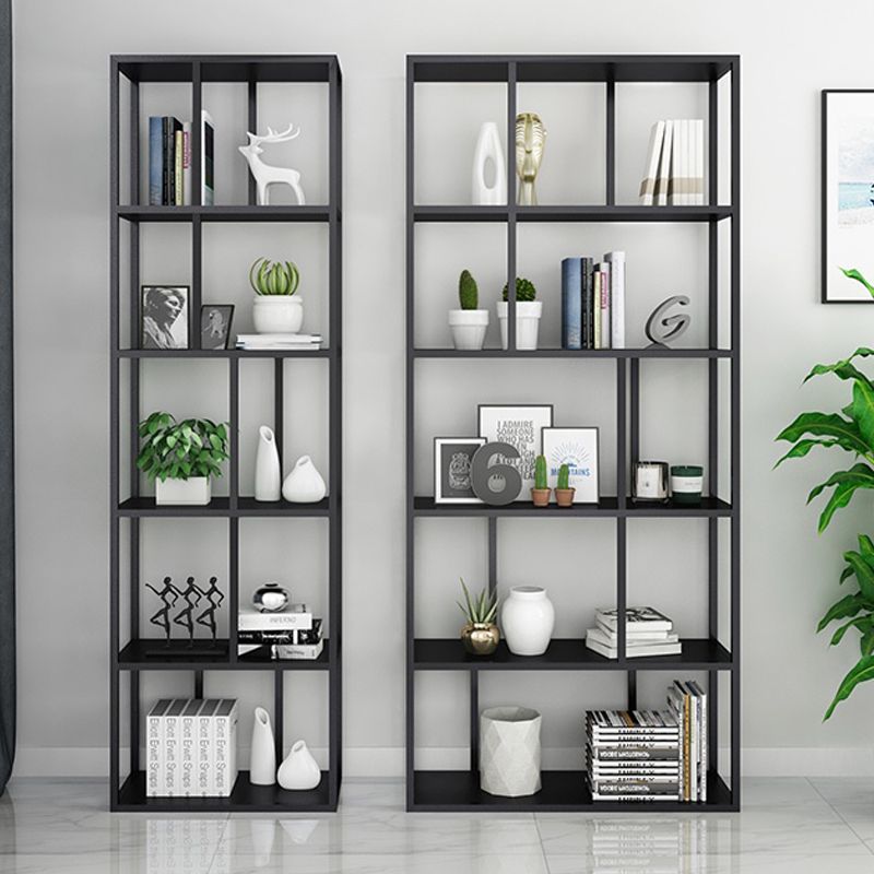 Modern Style Metal Bookshelf Open Etagere Shelf Bookcase for Office Clearhalo 'Bookcases' 'Furniture' 'furniture_bookcases' 'kitchen' 'kitchen_bookcases' 'Living Room Furniture' 'Office Furniture' 1200x1200_279e7bd0-ee94-4220-8246-7915762473f7