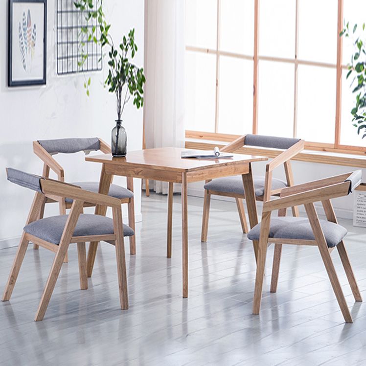 Traditional Solid Wood Dining Chair Linen Single Dining Arm Chair for Restaurant Clearhalo ' kitchen&dining_furn' 'Dining Chairs' 'Dining Tables & Seating' 'dining_chair' 'furn' 'furn_dining_chair' 'Furniture' 'furniture_dining_chair' 'Kitchen & Dining Furniture' 'kitchen' 1200x1200_27a792e5-dc2b-4667-a20b-838f751ed19d