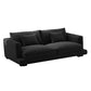 23.6"High Square Arm Sectional Contemporary Sofa and Chaise for Living Room Clearhalo 'furn' 'furn_sectionals' 'Furniture' 'furniture_sectionals' 'kitchen' 'kitchen_sectionals' 'Living Room Furniture' 'Sectionals' 1200x1200_27aa33c6-210c-478b-a320-d6b00d1f07a5