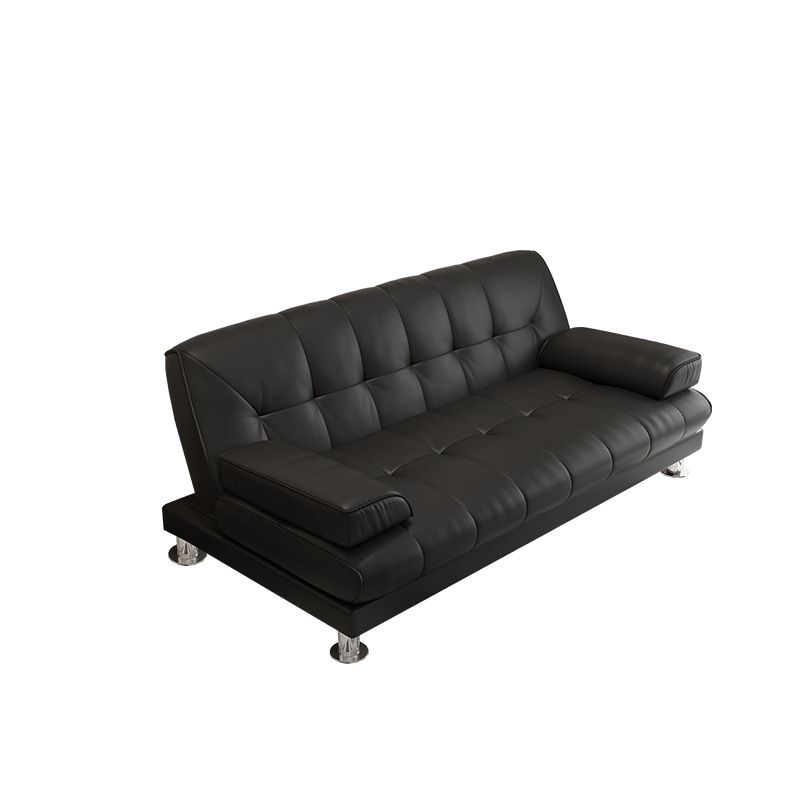 Pure Color Sofa Pillow Top Arm Reclining Loveseat Sofa for Living Room Clearhalo 'furn' 'furn_sofas' 'Furniture' 'furniture_sofas' 'kitchen' 'kitchen_sofas' 'Living Room Furniture' 'Sofa' 'sofas' 1200x1200_27ae6873-80e4-4857-a197-4001b7bf56c9