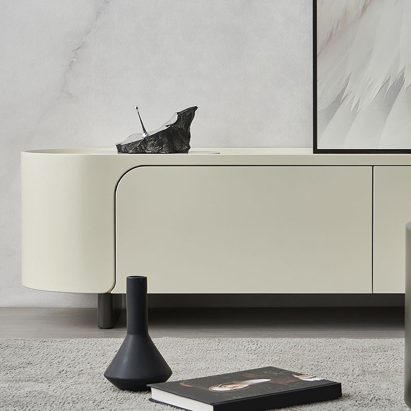Stone TV Media Console Contemporary Media Console with 3 Drawers Clearhalo 'furn' 'furn_tv_stands_entertainment_centers' 'Furniture' 'Living Room Furniture' 'TV Stands & Entertainment Centers' 'TV Stands & Media Storage Furniture' 'tv_stands_entertainment_centers' 1200x1200_27b433e4-b719-4910-b74d-908d408fe9b5