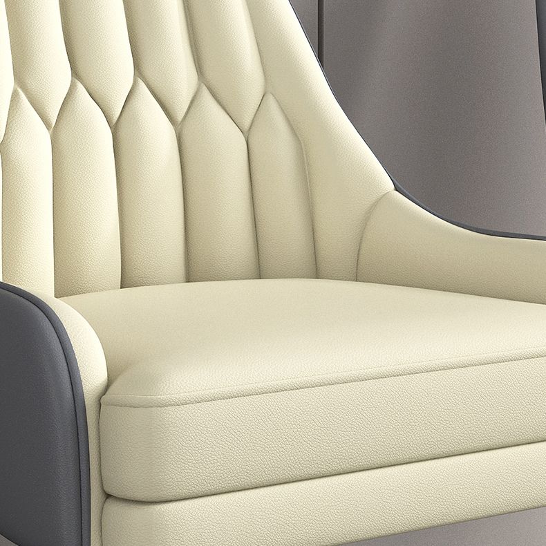 Glam Wood Dining Room Chairs Upholstered Arm Dining Chairs for Restaurant Clearhalo ' kitchen&dining_furn' 'Dining Chairs' 'Dining Tables & Seating' 'dining_chair' 'furn' 'furn_dining_chair' 'Furniture' 'furniture_dining_chair' 'Kitchen & Dining Furniture' 'kitchen' 1200x1200_27b5da26-6514-41b2-b0c4-96b277c3c99e