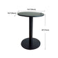 White Modern Style Round Table in Metal Milk Tea Shop Bar Table Clearhalo 'Bar Furniture' 'Bar Tables' 'bar_tables' 'furn' 'furn_bar_tables' 'Furniture' 'furniture_bar_tables' 'Kitchen & Dining Furniture' 1200x1200_27b609d1-6cdb-4b4c-a01a-6c526f5eafa7