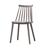 Plastic Contemporary Side Chair Slat Back Kitchen Dining Room Chair Clearhalo 'Dining Chairs' 'Dining Tables & Seating' 'dining_chair' 'furn' 'furn_dining_chair' 'Furniture' 'furniture_dining_chair' 'Kitchen & Dining Furniture' 1200x1200_27b78f46-26d3-48bf-89e7-81f891c4d694