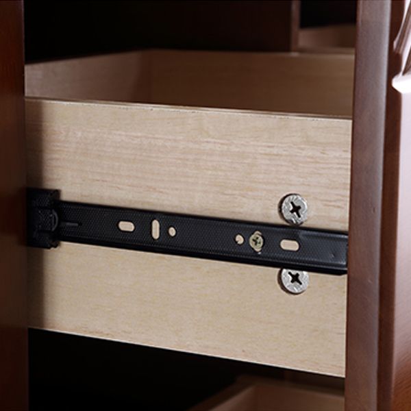 Glam Rubber Wood Storage Chest Home Horizontal Chest with 9 Drawers Clearhalo 'Bedroom Furniture' 'Dressers & Chests' 'dressers_chests' 'furn' 'furn_dressers_chests' 'Furniture' 1200x1200_27c00bbb-a125-4907-bb94-f7a7d82e4960