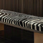 Modern Upholstered Bench, 16"H Bedroom Bench with Metal Legs Clearhalo 'Benches' 'Chairs & Seating' 'furn' 'furn_benches' 'Furniture' 'Living Room Furniture' 1200x1200_27c12184-78b3-4319-ad57-e2a5c7f127e6