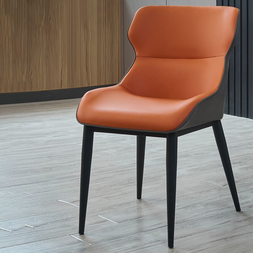 Dining Room Side Chairs Modern Faux Leather Kitchen Chair for Home Clearhalo 'Dining Chairs' 'Dining Tables & Seating' 'dining_chair' 'furn' 'furn_dining_chair' 'Furniture' 'furniture_dining_chair' 'Kitchen & Dining Furniture' 1200x1200_27c24a8b-8bf4-44bb-8a4f-15374862029e