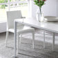 Contemporary Sintered Stone Top White Dining Table Rectangle Shape Dining Table with 4 Legs Base Clearhalo ' dining_table' 'Dining Tables & Seating' 'Dining Tables' 'Furniture' 'furniture_dining_table' 'Kitchen & Dining Furniture' 'kitchen&dining_furn' 'kitchen' 'kitchen_dining_table' 1200x1200_27c316a2-fc22-4bca-b75b-460f5067be27