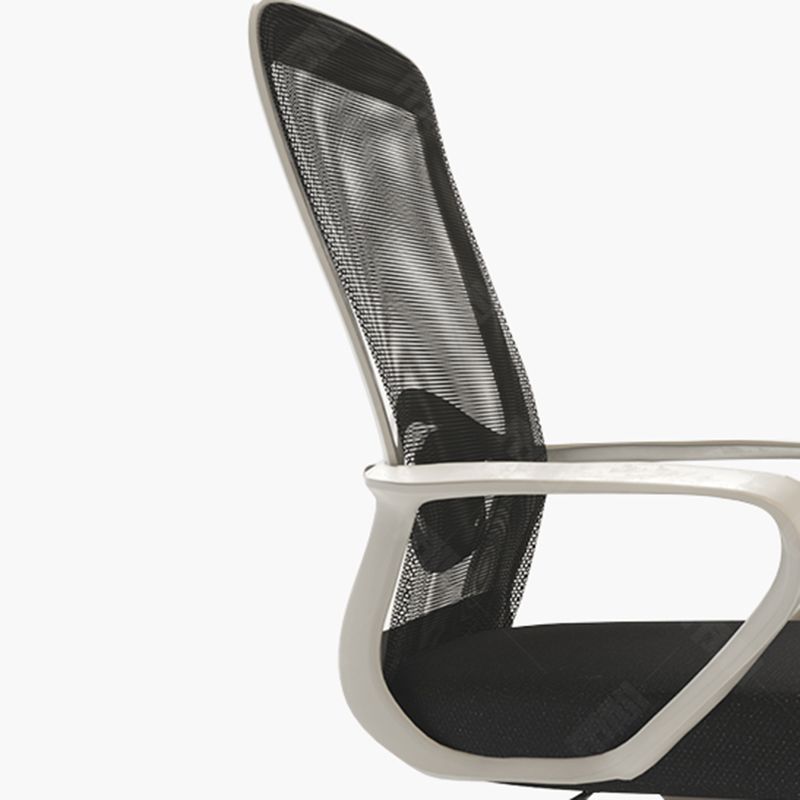 Modern Nylon Office Chair Slide Height-adjustable Desk Chair Clearhalo 'furn' 'furn_office_chair' 'Furniture' 'Office Chairs' 'Office Furniture' 'office_chair' 1200x1200_27c36eb5-fc05-4d24-9191-f848a11aad17
