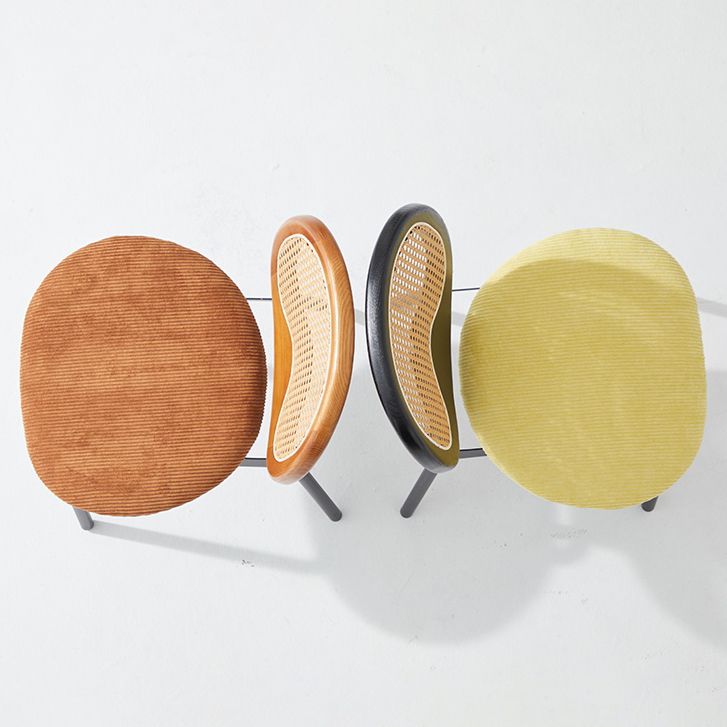 Modern Style Side Chair Upholstered King Louis Back Armless Dining Chair Clearhalo 'Dining Chairs' 'Dining Tables & Seating' 'dining_chair' 'furn' 'furn_dining_chair' 'Furniture' 'furniture_dining_chair' 'Kitchen & Dining Furniture' 1200x1200_27c6aa6d-d482-4df2-adaa-1912e82e7993