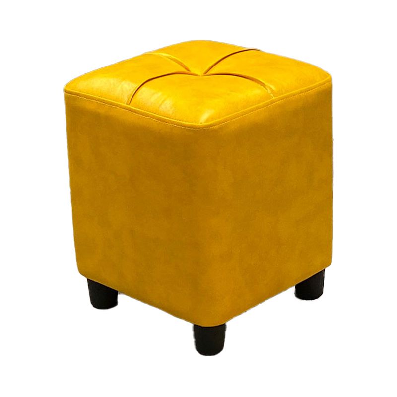 Leather Pouf Ottoman Whole Colored Water Resistant Square Tufted Pouf Ottoman Clearhalo 'furn' 'furn_ottomans_poufs' 'Furniture' 'Living Room Furniture' 'Ottomans & Poufs' 'ottomans_poufs' 1200x1200_27c6fe61-7c32-465f-b42d-139b495070e3