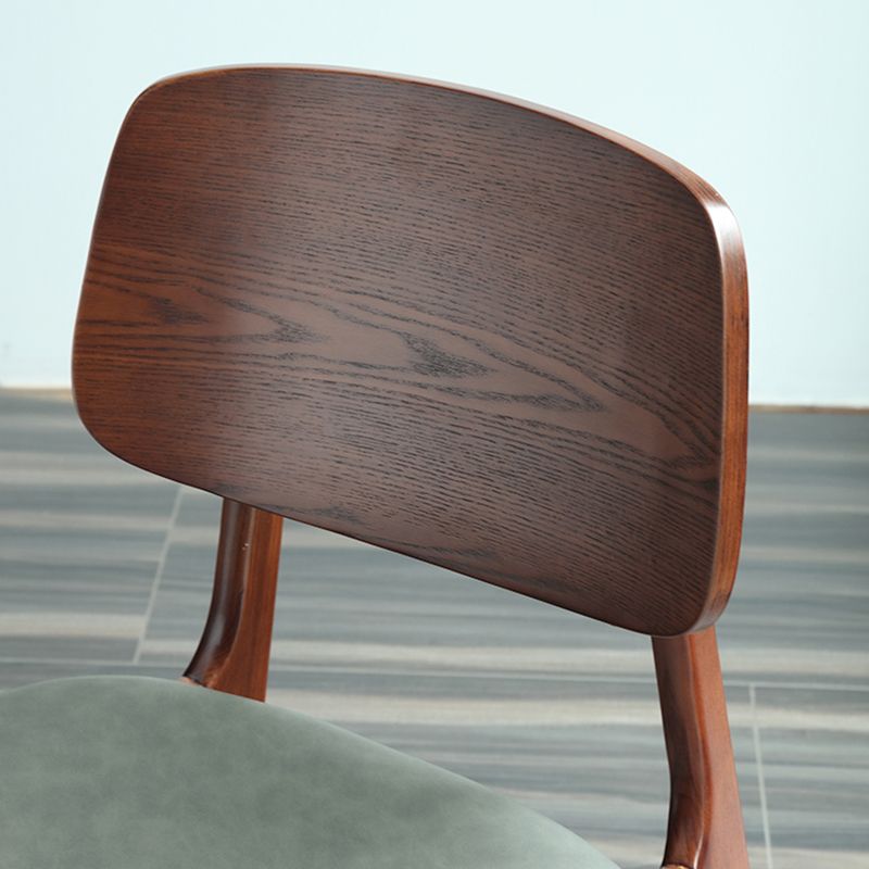 Modern Open Back Dining Chair Wood Dining Armless Side Chair for Home Clearhalo ' kitchen&dining_furn' 'Dining Chairs' 'Dining Tables & Seating' 'dining_chair' 'furn' 'furn_dining_chair' 'Furniture' 'furniture_dining_chair' 'Kitchen & Dining Furniture' 'kitchen' 1200x1200_27c74f13-08c6-4f2a-b273-0080ea22043b