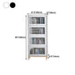 11.81"W Bookcase Glam Style Shelf Bookcase for Home and Office with Door Clearhalo 'Bookcases' 'furn' 'furn_bookcases' 'Furniture' 'furniture_bookcases' 'kitchen' 'kitchen_bookcases' 'Living Room Furniture' 'Office Furniture' 1200x1200_27ca0136-0062-4344-9de4-946c83e18cfc