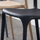 Contemporary Open Back Chair Plastic Dining Armless Side Chairs Clearhalo ' kitchen&dining_furn' 'Dining Chairs' 'Dining Tables & Seating' 'dining_chair' 'furn' 'furn_dining_chair' 'Furniture' 'furniture_dining_chair' 'Kitchen & Dining Furniture' 'kitchen' 1200x1200_27ce9935-6fcb-43c5-a9ef-7d9c7d6d0db3