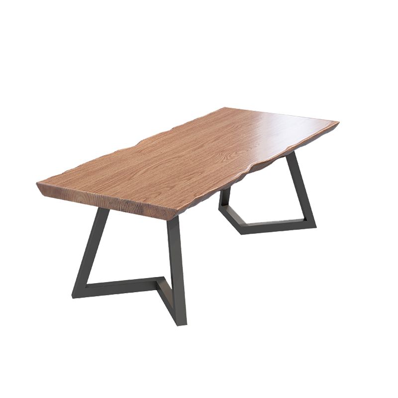 Rechteck für industriellen Stil Rechteck Holz Tisch Set 1/2 Stück Essset für Küche