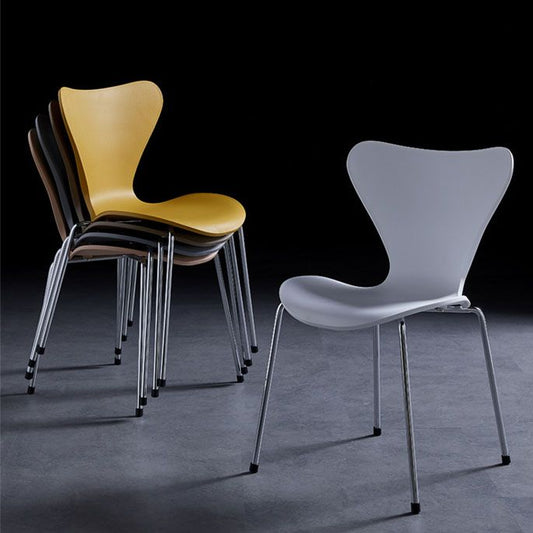 Home Wingback Dining Armless Chairs Indoor Dining Side Chairs with Metal Legs Clearhalo ' kitchen&dining_furn' 'Dining Chairs' 'Dining Tables & Seating' 'dining_chair' 'furn' 'furn_dining_chair' 'Furniture' 'furniture_dining_chair' 'Kitchen & Dining Furniture' 'kitchen' 1200x1200_27d0af2b-cbbb-4b51-9554-25458dacc91e