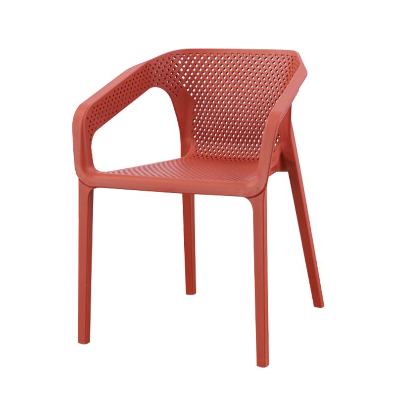 Modern Style Stackable Chairs Dining Arm Chairs with Plastic Legs for Kitchen Clearhalo ' kitchen&dining_furn' 'Dining Chairs' 'Dining Tables & Seating' 'dining_chair' 'furn' 'furn_dining_chair' 'Furniture' 'furniture_dining_chair' 'Kitchen & Dining Furniture' 'kitchen' 1200x1200_27d3b074-6ce8-4c07-bb7a-da9f7b2fa8df
