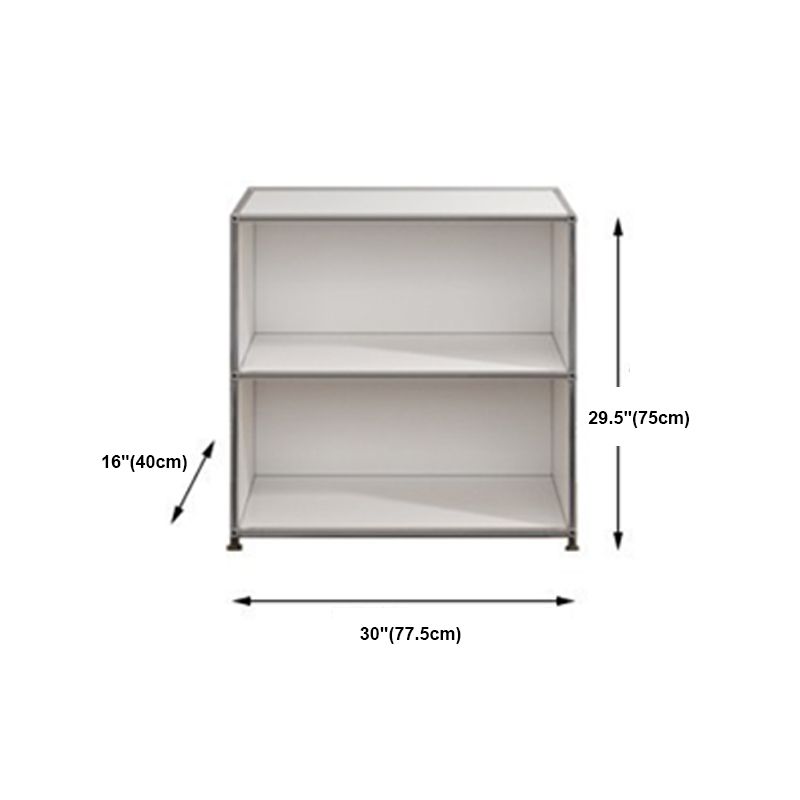 Siete board in metallo moderno in metallo bianco sideboard per soggiorno per soggiorno