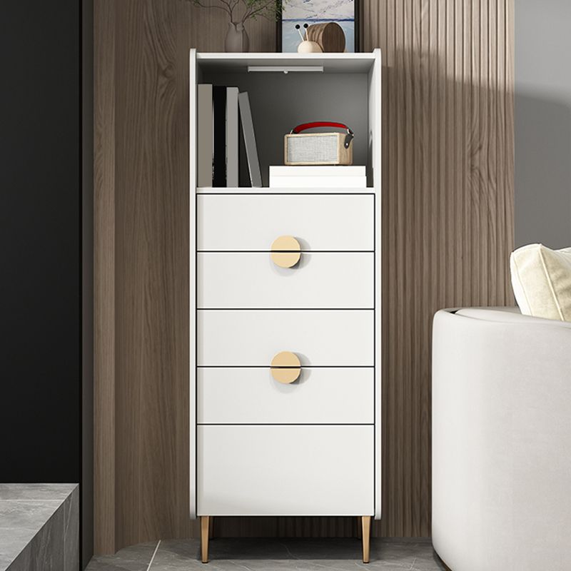 Modern Rectangle Chest Wood Straight Legs Side Cabinet with Drawer Clearhalo 'Cabinets & Chests' 'cabinets_chests' 'furn' 'furn_cabinets_chests' 'Furniture' 'Living Room Furniture' 1200x1200_27da6334-c889-4585-b0db-fa458dd75257