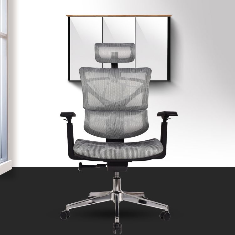 Verstelbare stoelhoogte Executive Chair Swivel High Back Chair met caster wielen